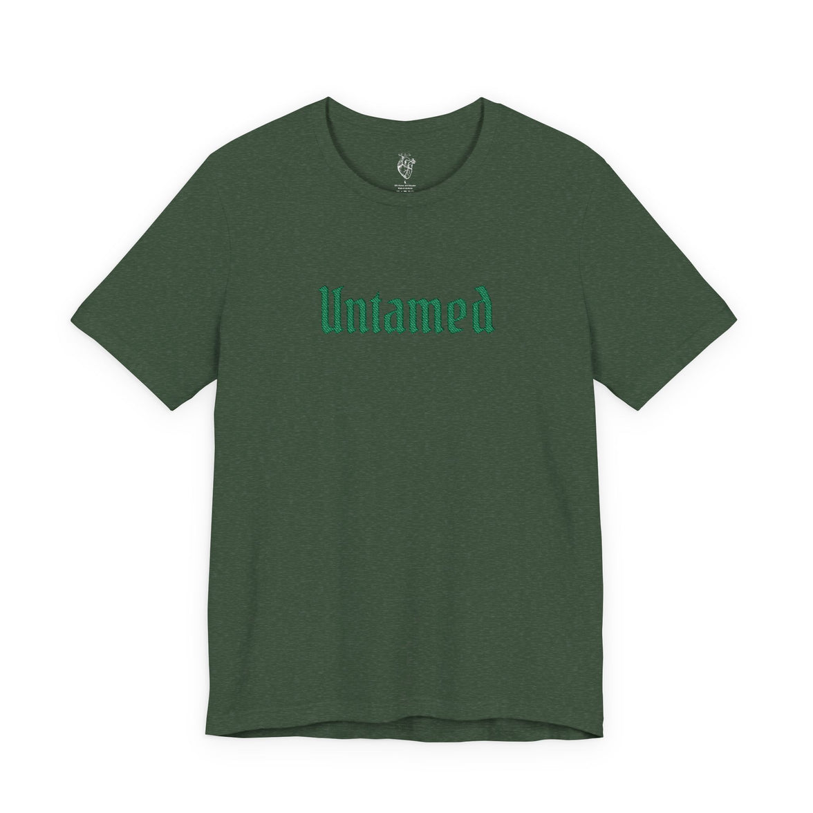 Embroidered Untamed tee