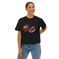 Pomegranate Boxy Tee