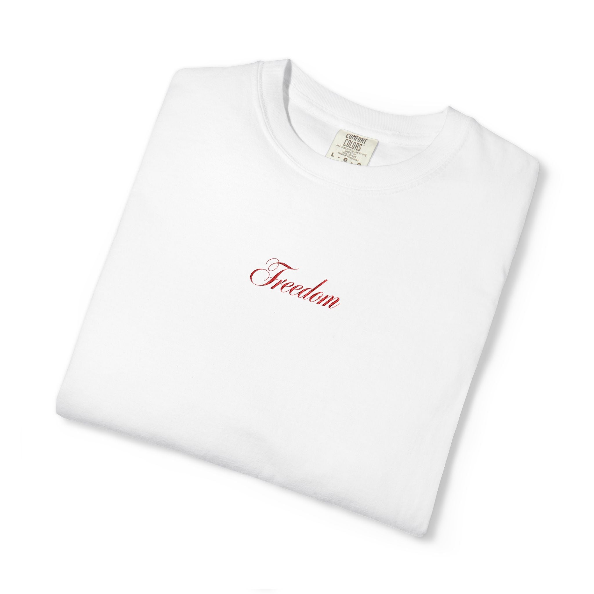 Embroidered Freedom t-shirt