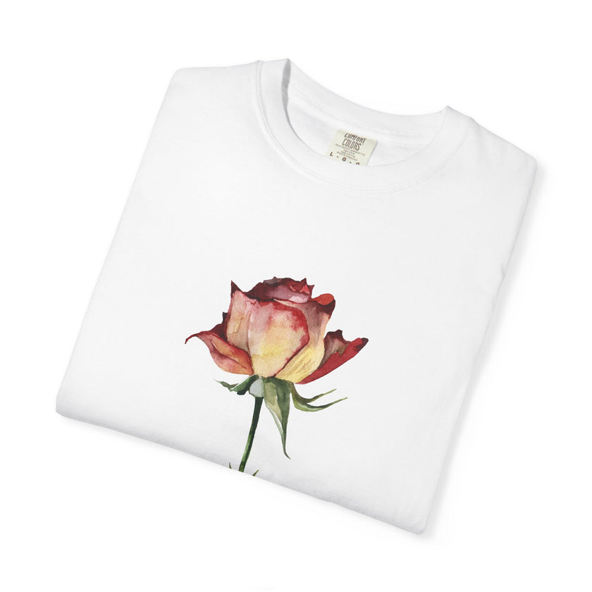 Faded Rose Tee – Vintage Feminine Graphic T-Shirt | Women of Venus