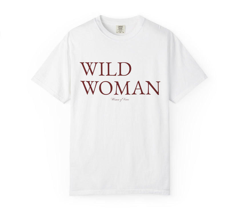 Wild Woman T-Shirt – Feminine Freedom Graphic Tee