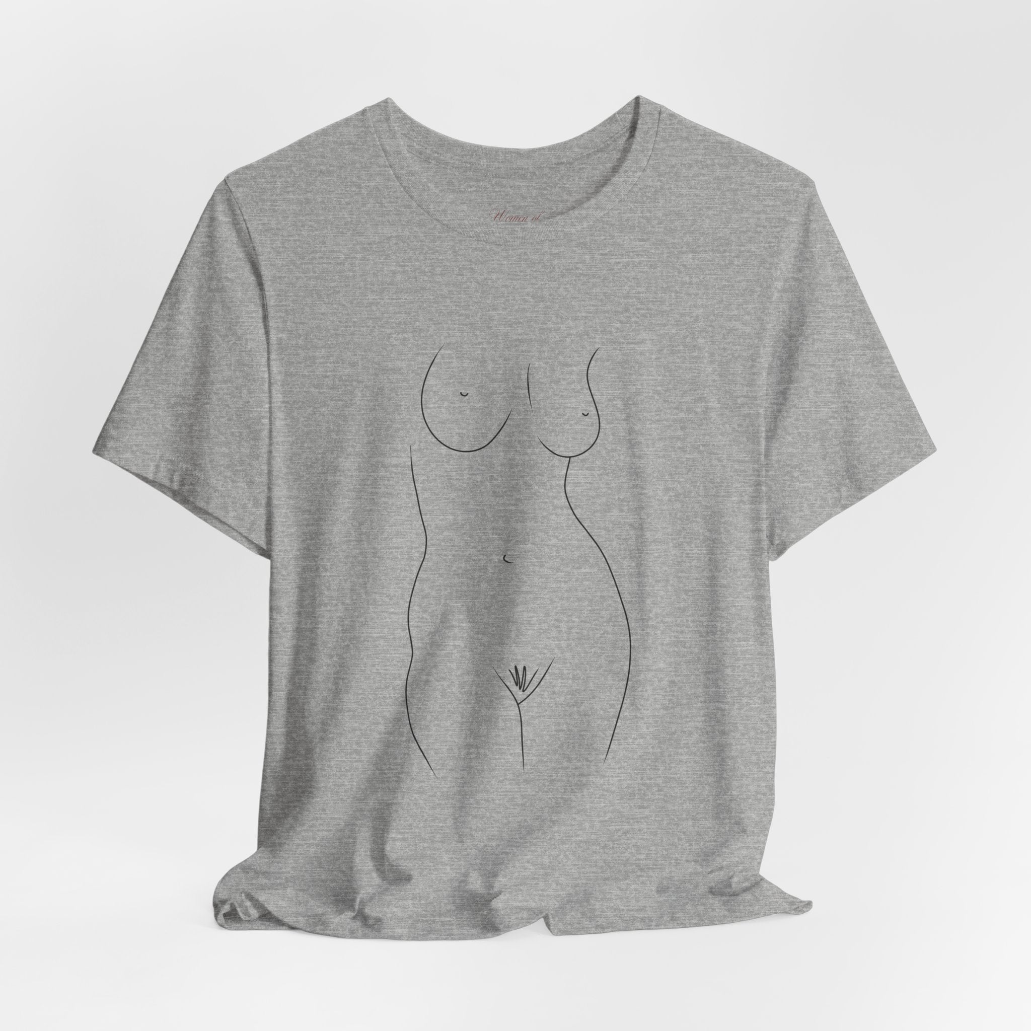 Nude Outline Graphic Tee