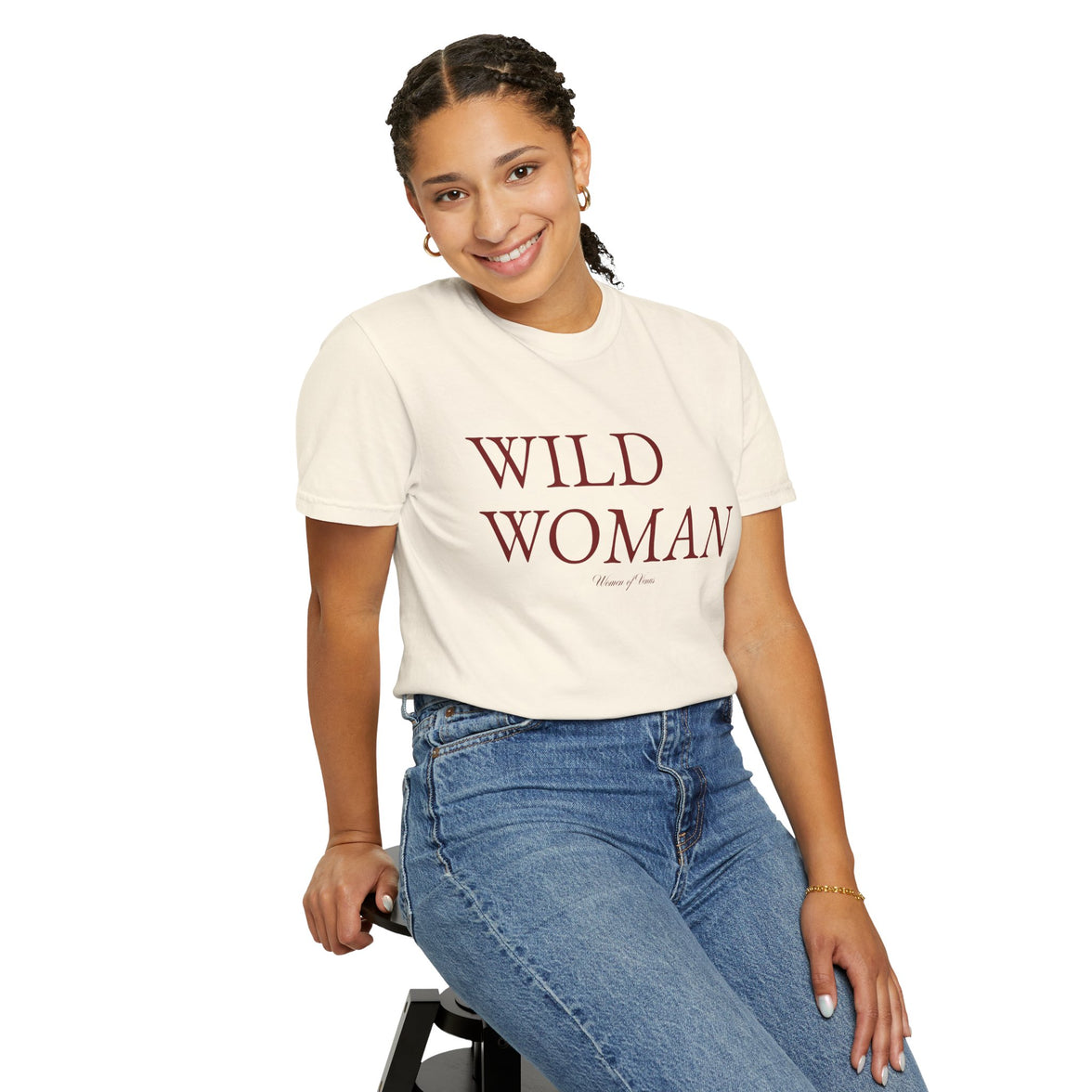 Wild Woman T-Shirt – Feminine Freedom Graphic Tee