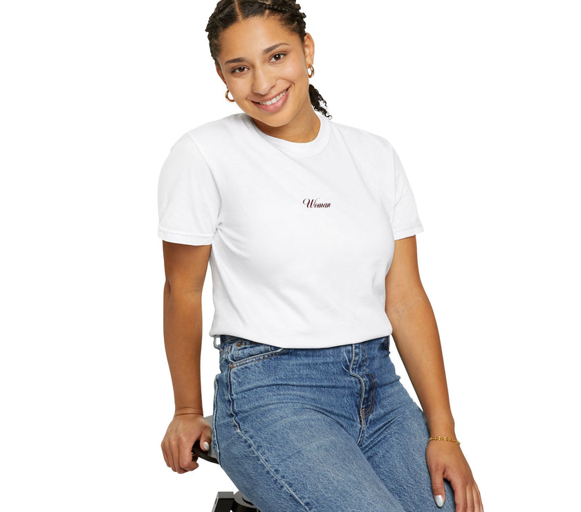 Embroidered Woman Tee