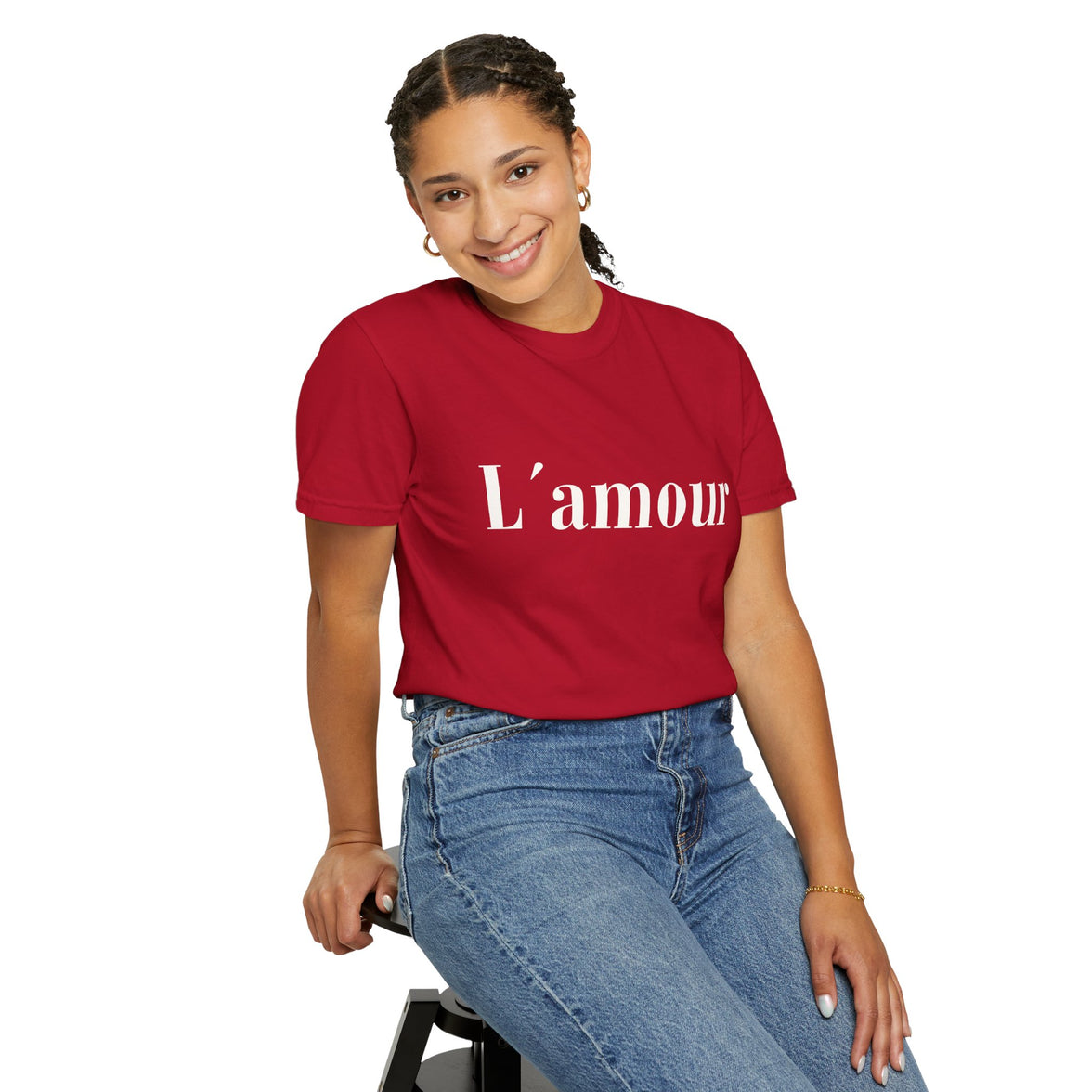 L’amour T-Shirt – French Minimalist  Cotton Tee