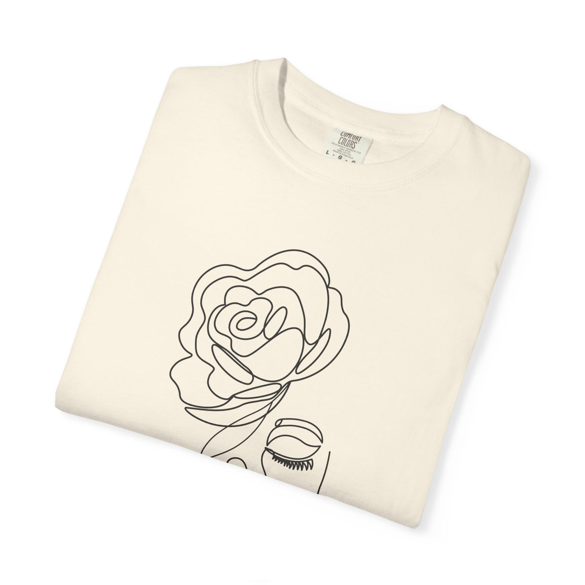 The Queen Tee – Line Art T-Shirt Celebrating the Black Woman