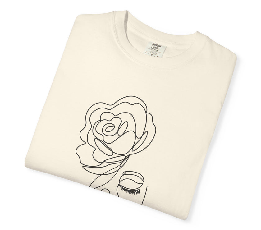 The Queen Tee – Line Art T-Shirt Celebrating the Black Woman