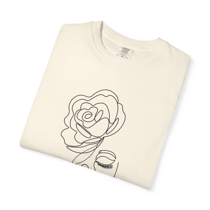 The Queen Tee – Line Art T-Shirt Celebrating the Black Woman