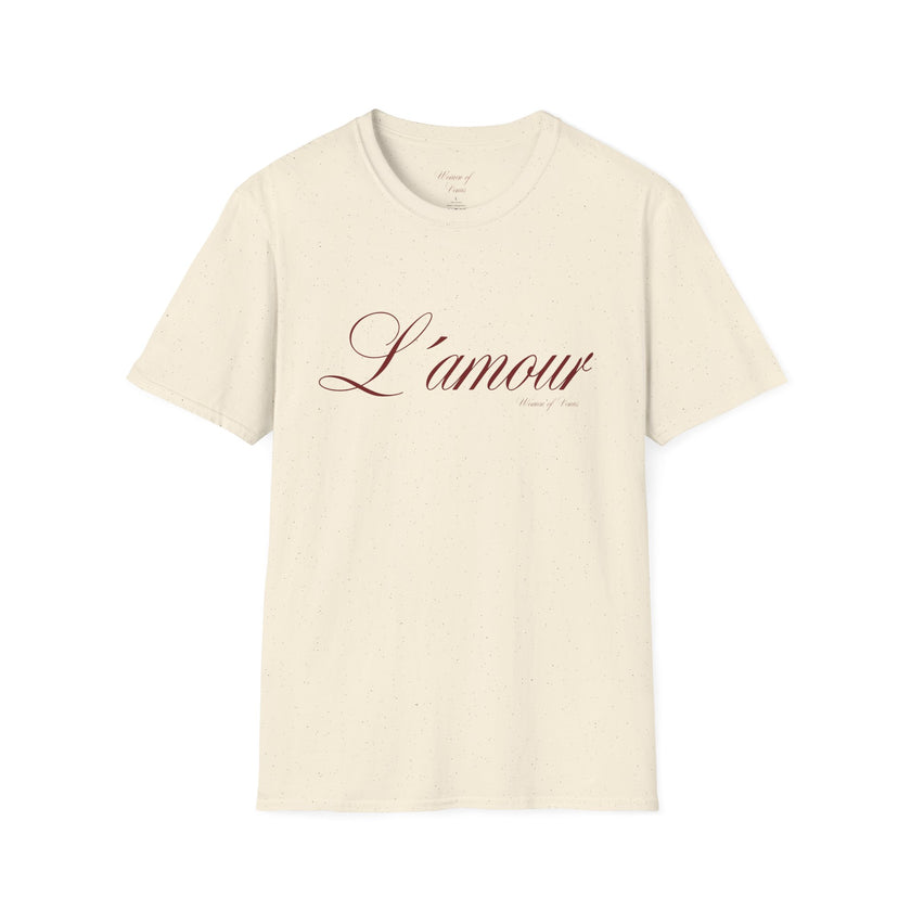 L’amour Tee | French-Inspired Romantic Graphic T-Shirt
