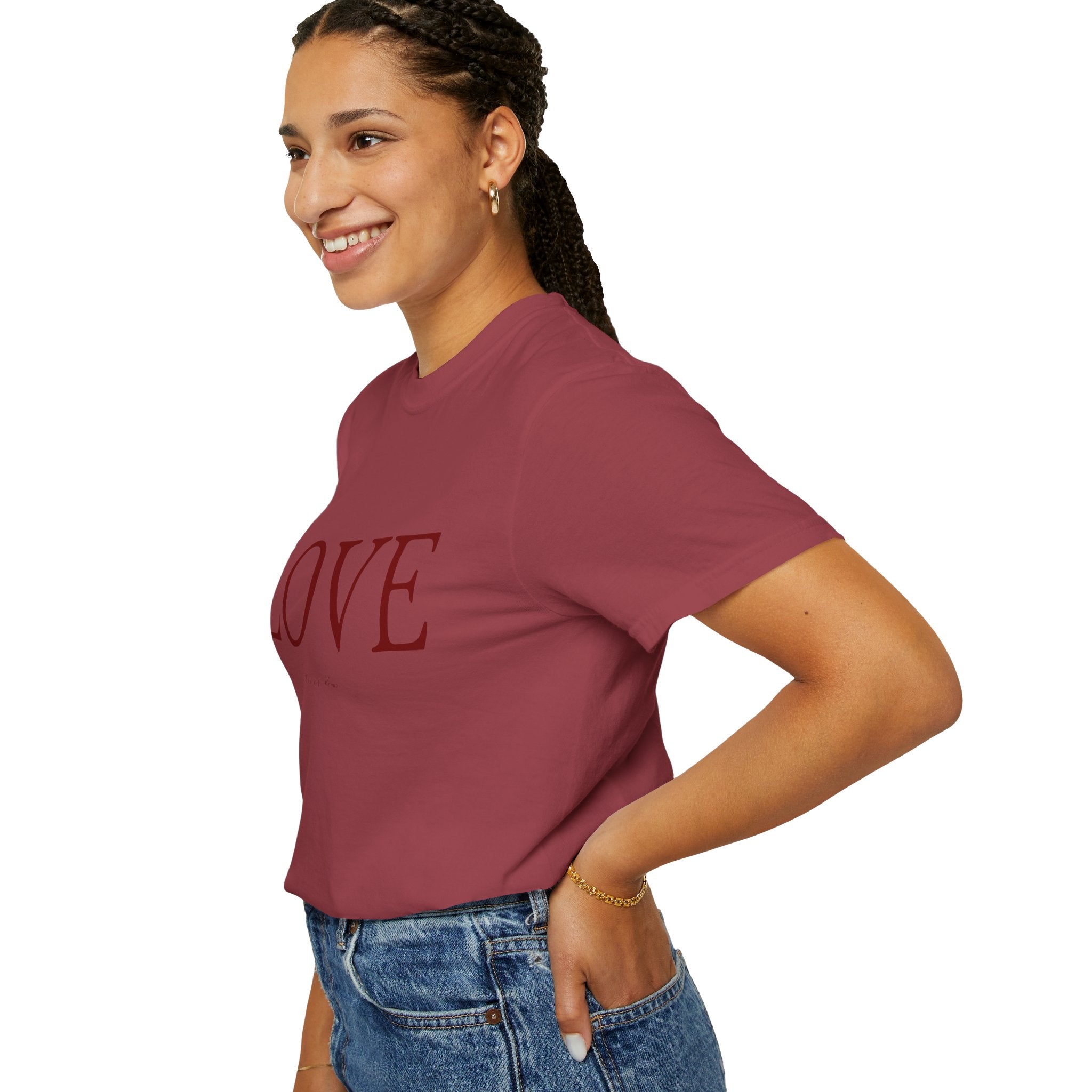 LOVE Tee | Minimalist Statement T-Shirt Celebrating Love