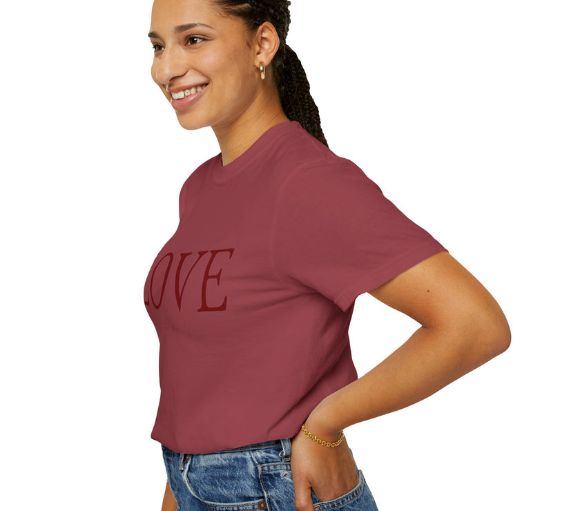 LOVE Tee | Minimalist Statement T-Shirt Celebrating Love
