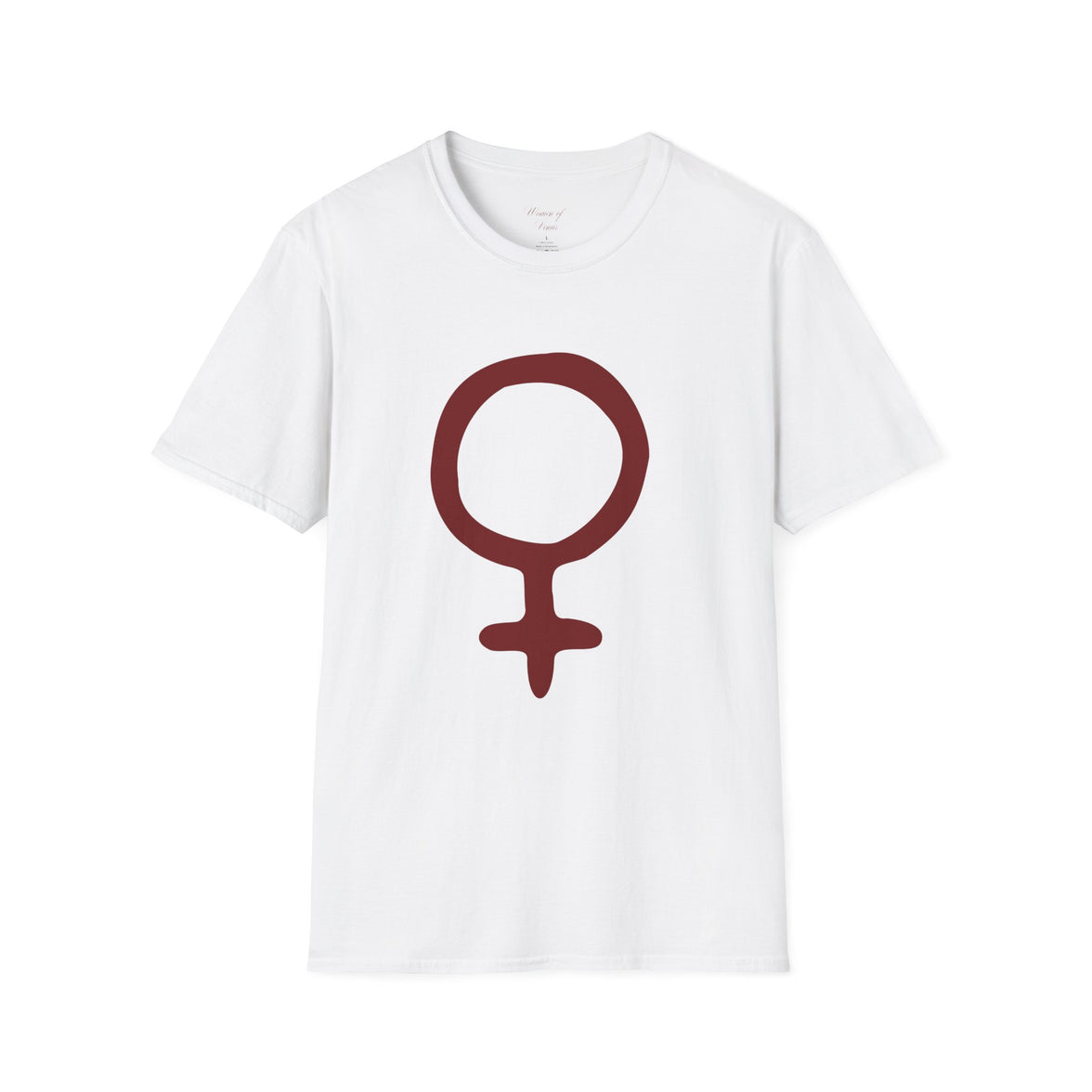 Feminine Symbol T-Shirt – Minimalist Women’s Empowerment Tee