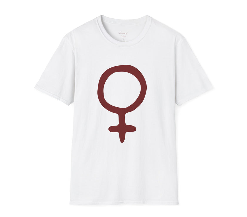Feminine Symbol T-Shirt – Minimalist Women’s Empowerment Tee