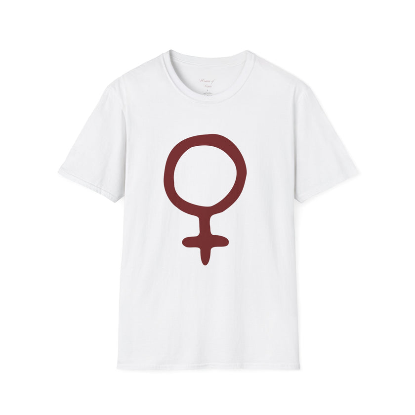 Feminine Symbol T-Shirt – Minimalist Women’s Empowerment Tee