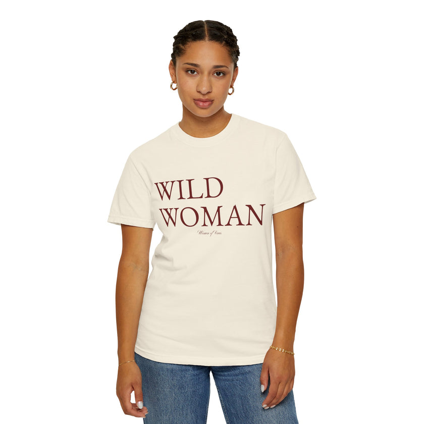 Wild Woman T-Shirt – Feminine Freedom Graphic Tee