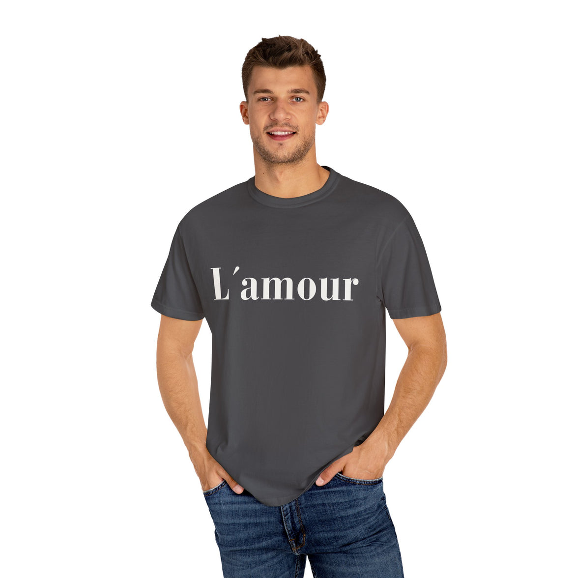 L’amour T-Shirt – French Minimalist  Cotton Tee