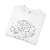 The Rose of Venus Tee – Feminine Line Art T-Shirt