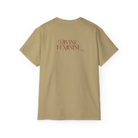 Unisex Cotton Tee - Aphrodite Divine Feminine Shell