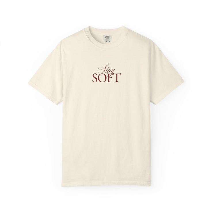 STAY SOFT Tee – Minimalist Feminine Empowerment Shirt