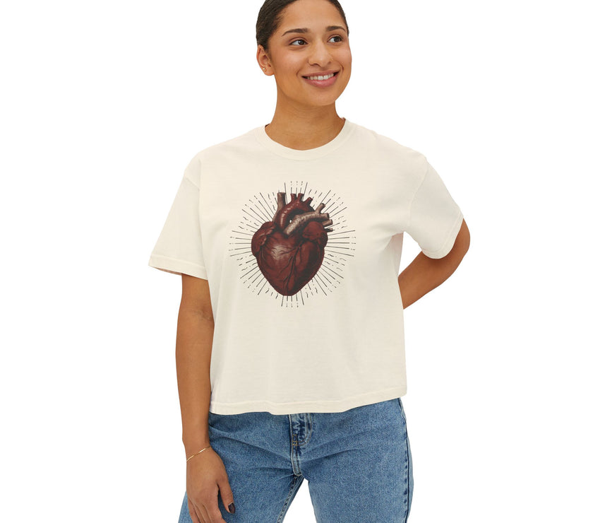 Sacred Heart Boxy tee