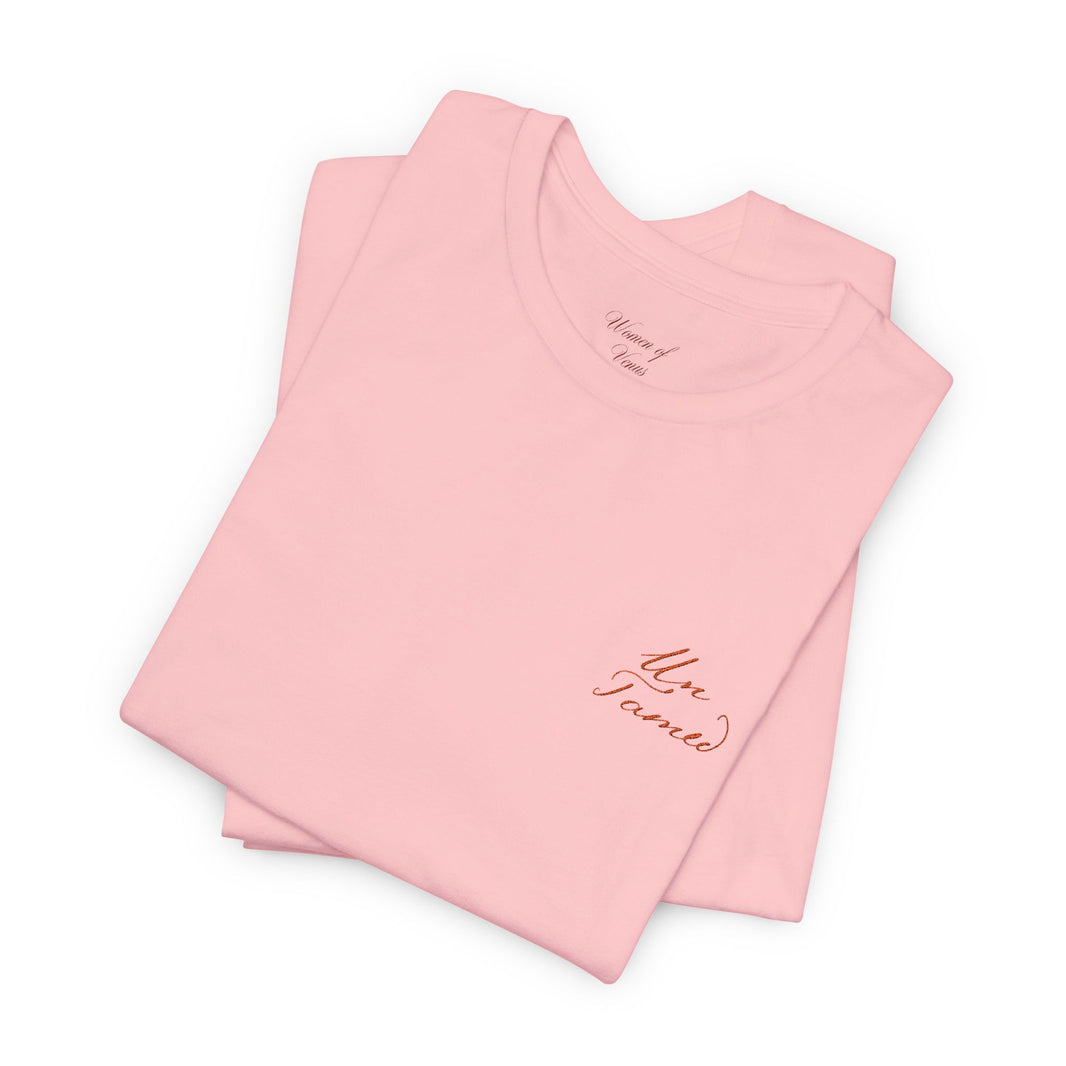 Embroidered Untamed Tee