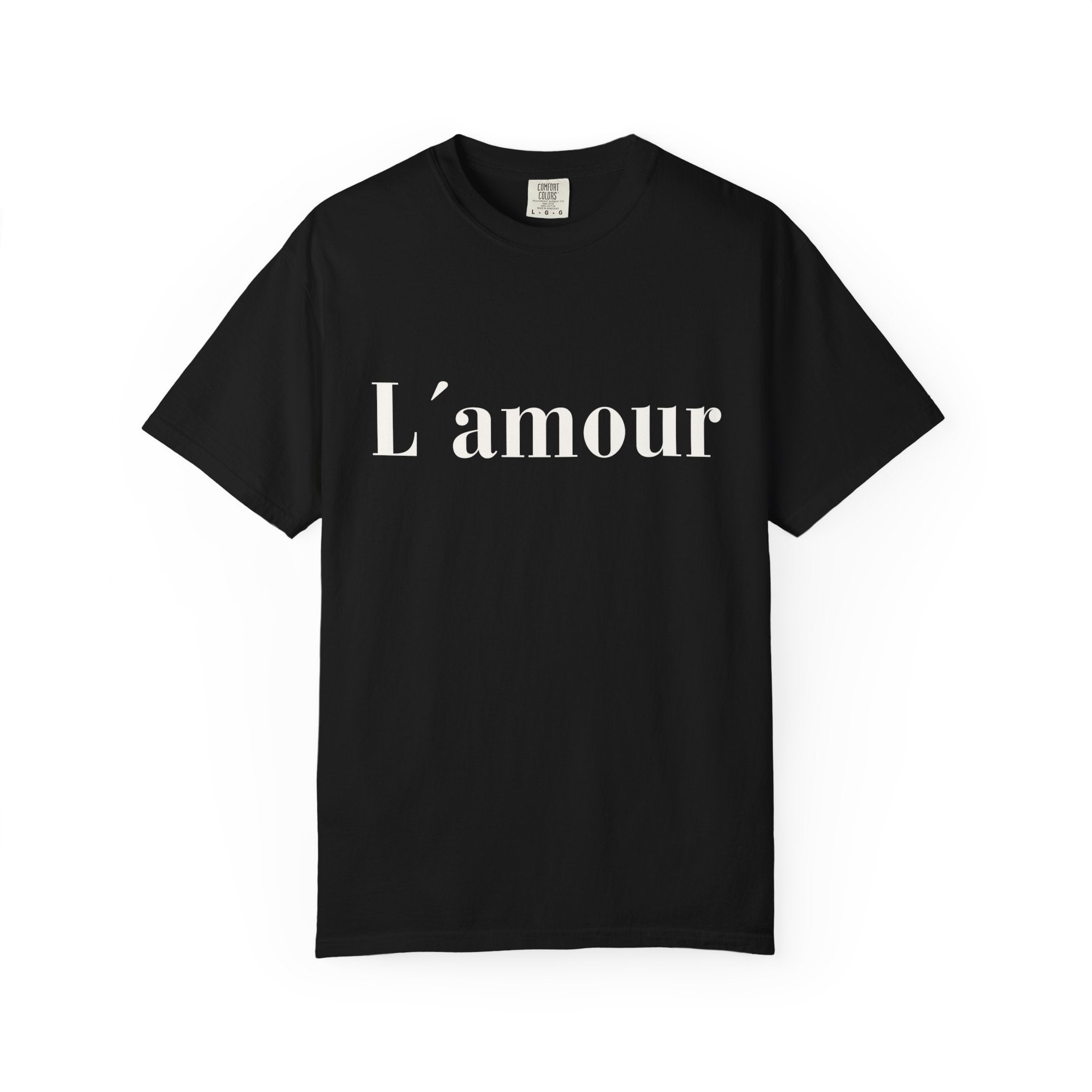 L’amour T-Shirt – French Minimalist  Cotton Tee