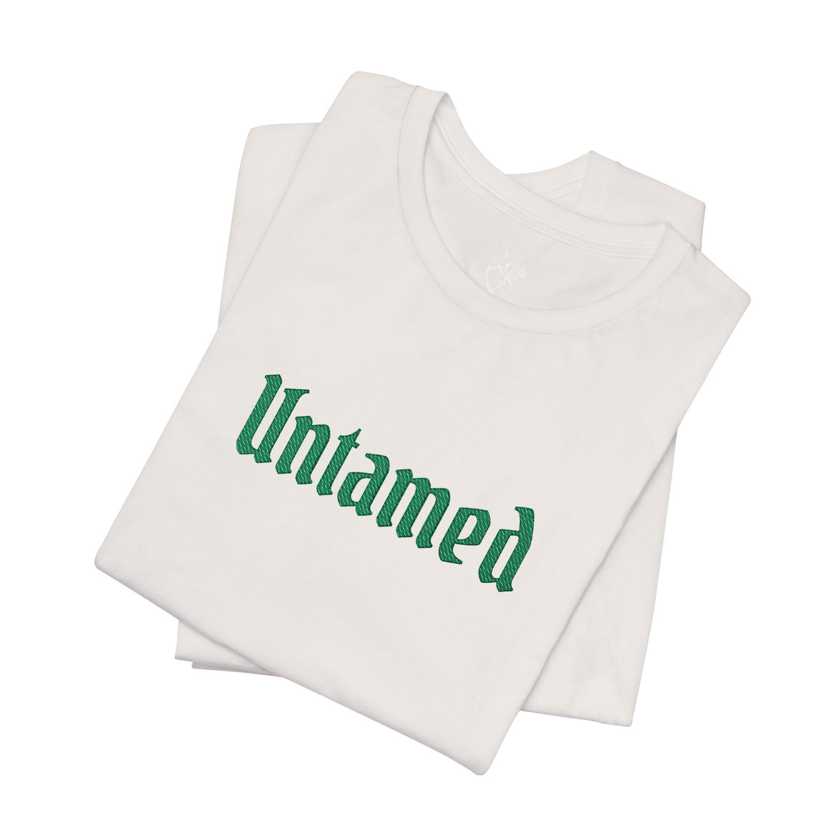 Embroidered Untamed tee