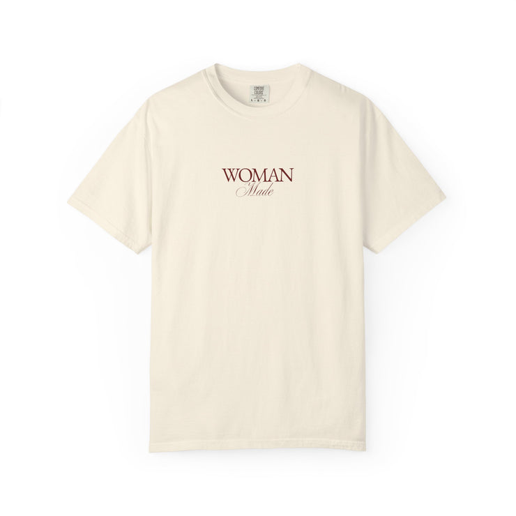 Woman Made Tee – Minimalist Feminist Statement T-Shirt