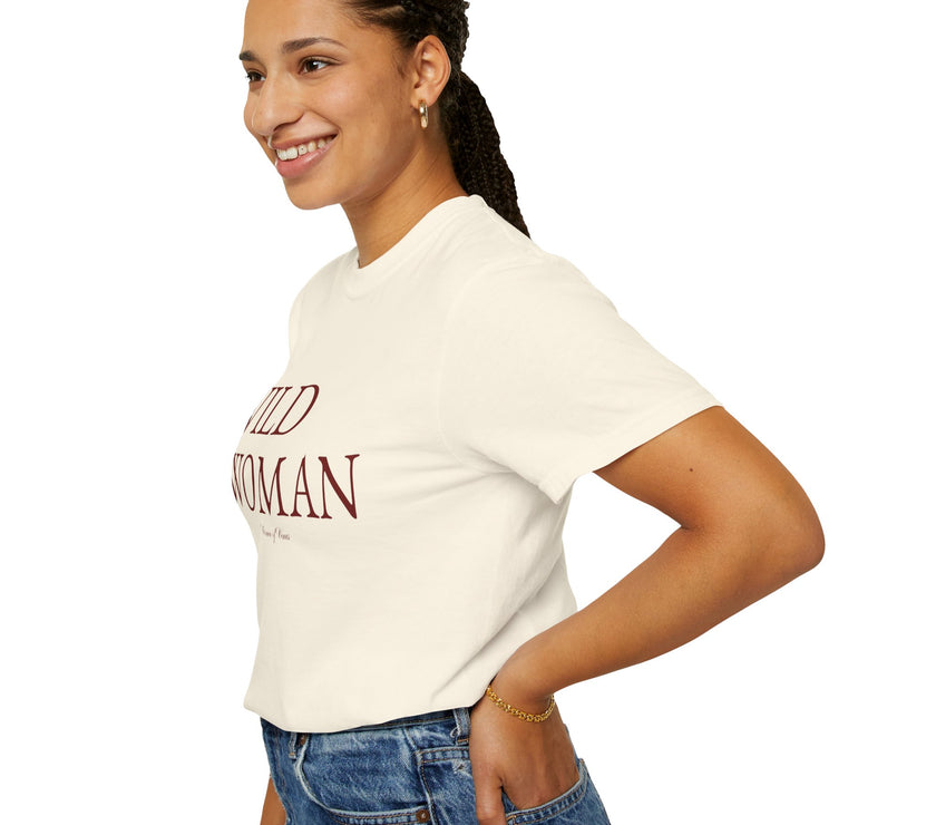 Wild Woman T-Shirt – Feminine Freedom Graphic Tee