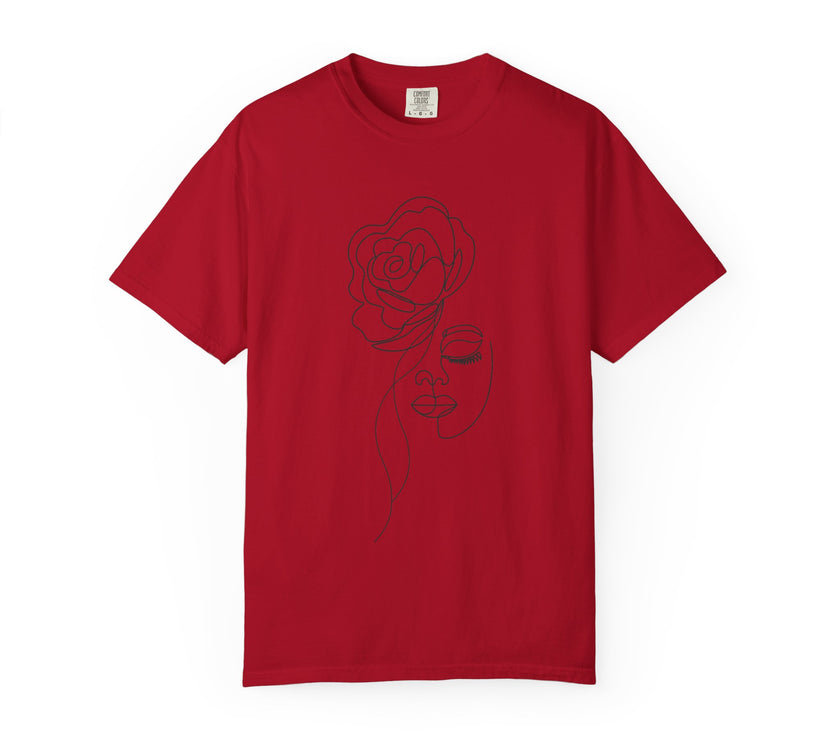 The Queen Tee – Line Art T-Shirt Celebrating the Black Woman