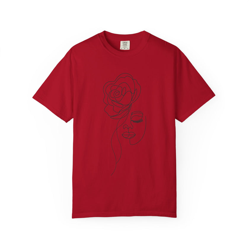 The Queen Tee – Line Art T-Shirt Celebrating the Black Woman