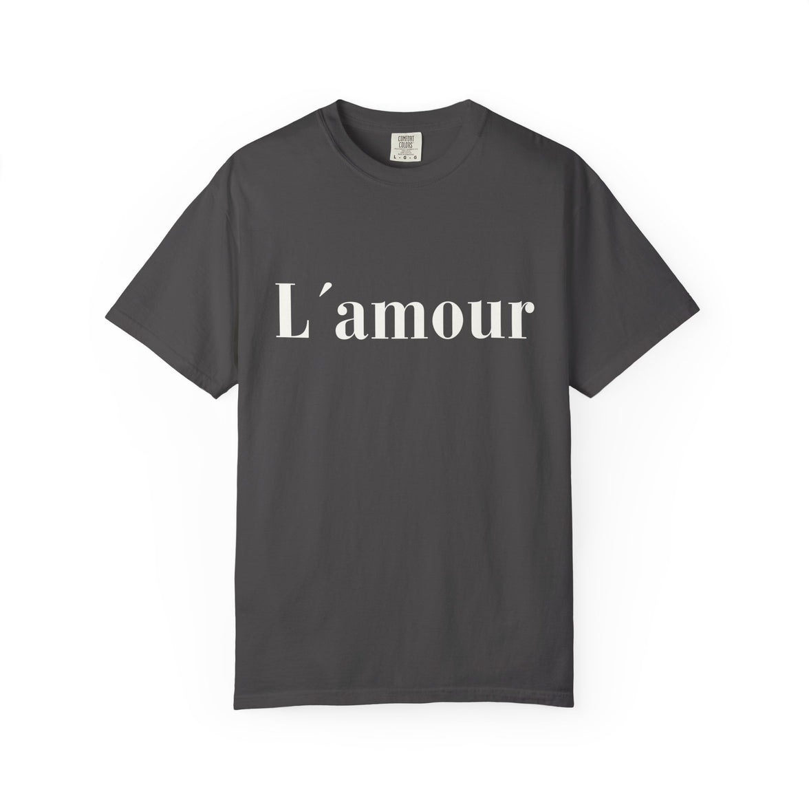 L’amour T-Shirt – French Minimalist  Cotton Tee