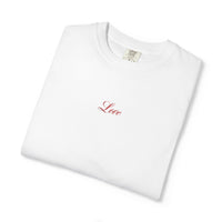 Embroidered Love t-shirt - 100% cotton