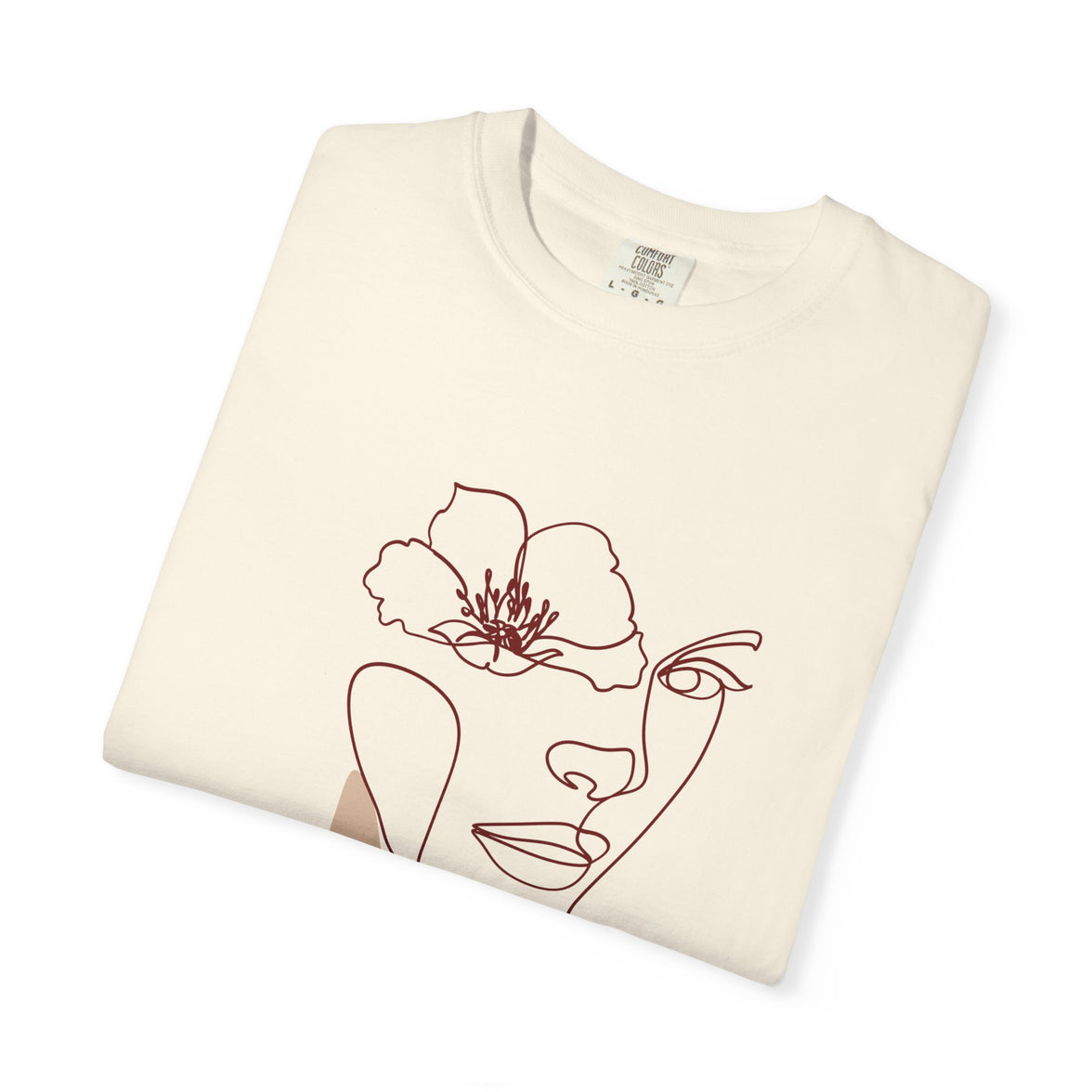 The Venus Tee – Minimalist Feminine Line Art T-Shirt