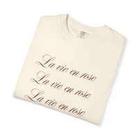 La vie en rose t-shirt - 100 % cotton