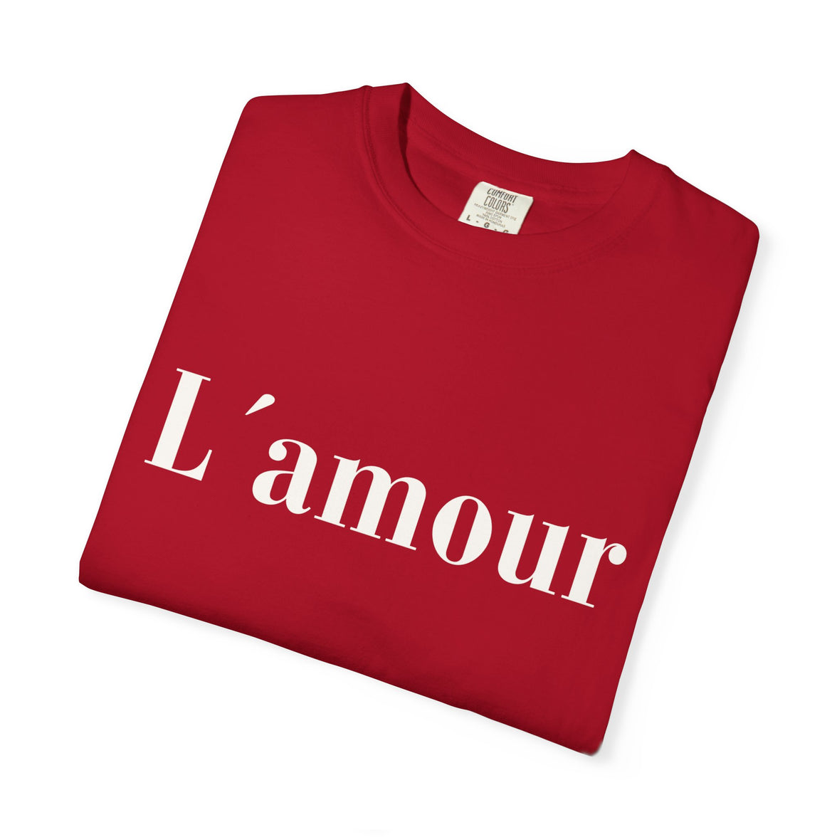 L’amour T-Shirt – French Minimalist  Cotton Tee