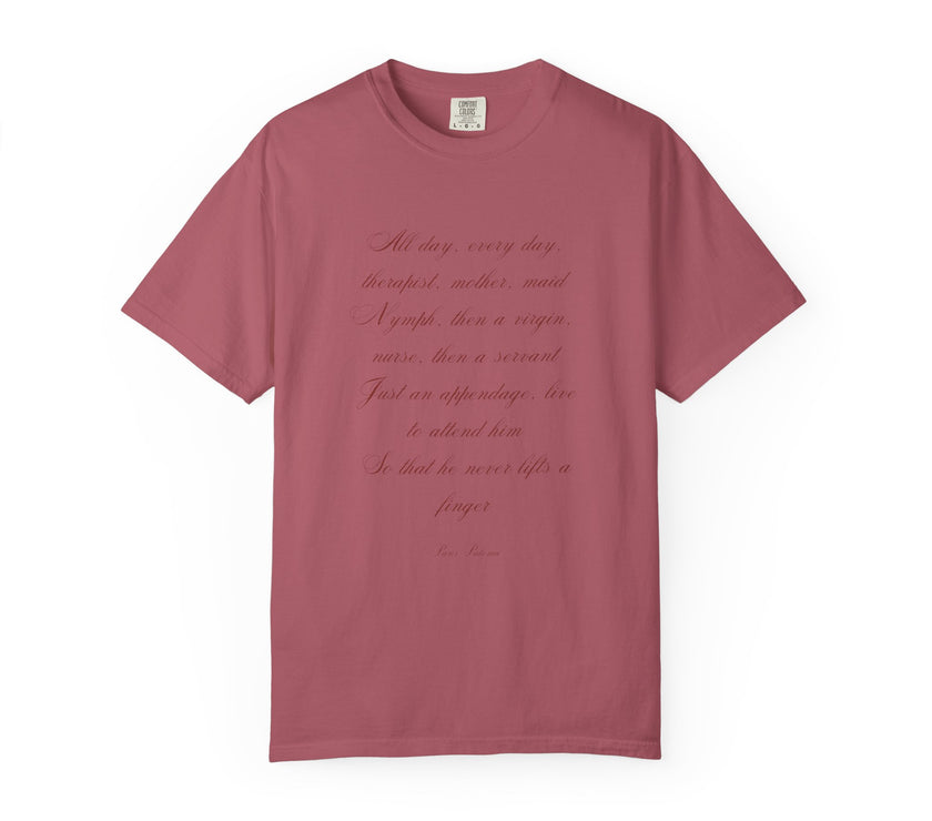 Labour Lyrics Tee | Feminine Poetic T-Shirt Inspired by Paloma Paris
