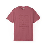 Labour Lyrics Tee | Feminine Poetic T-Shirt Inspired by Paloma Paris