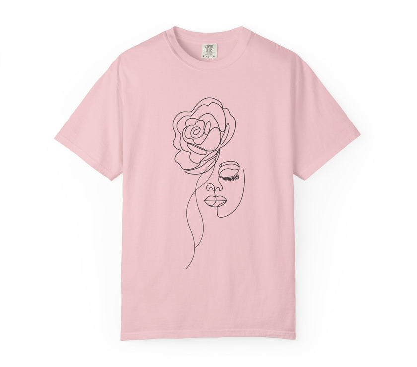 The Queen Tee – Line Art T-Shirt Celebrating the Black Woman