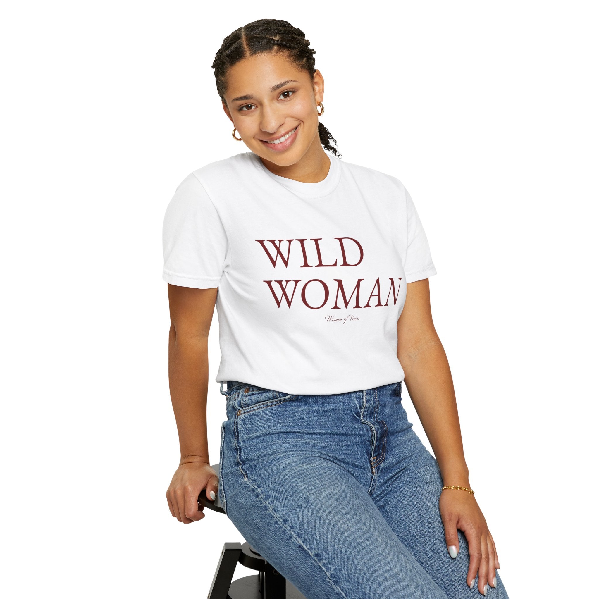 Wild Woman T-Shirt – Feminine Freedom Graphic Tee