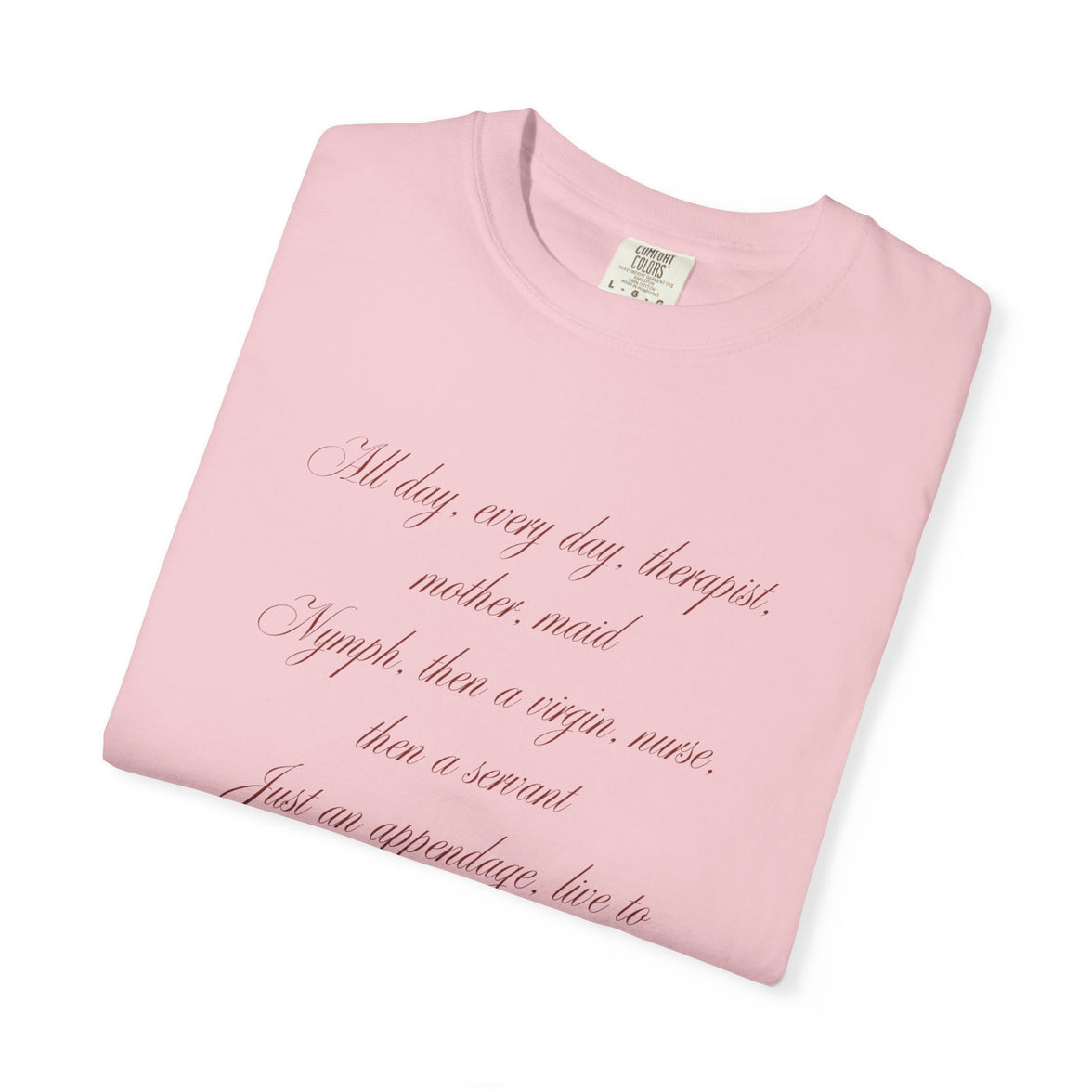 Labour Paris Parma Lyric Tee - 100% cotton