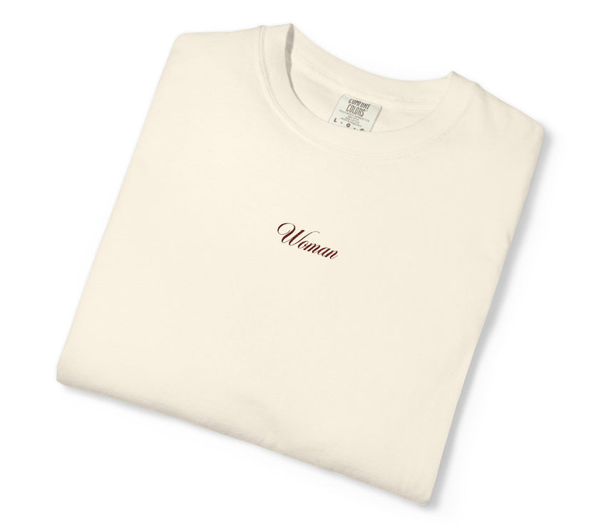 Embroidered Woman Tee