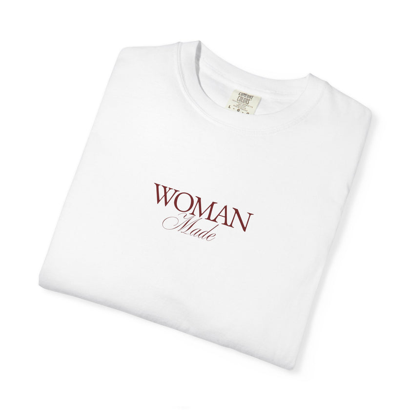 Woman Made Tee – Minimalist Feminist Statement T-Shirt