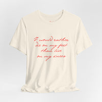 wild woman quote tee