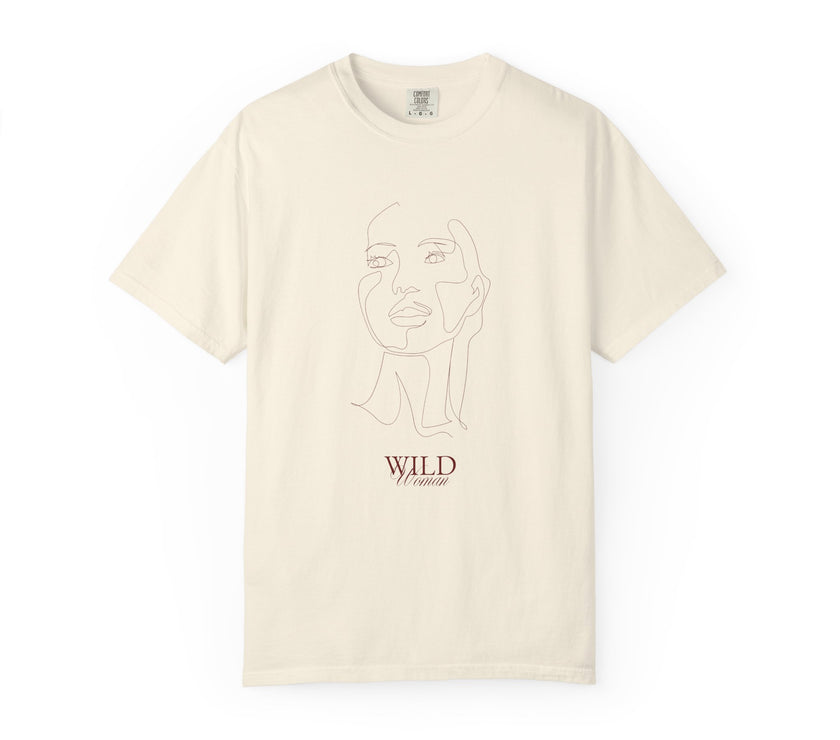 Wild woman Tee - Lineart