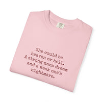A Strong Man’s Dream T-Shirt – Feminine Power Quote Tee