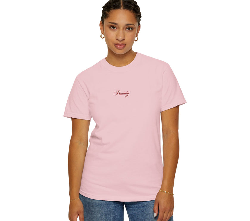 Embroidered Beauty Logo t-shirt