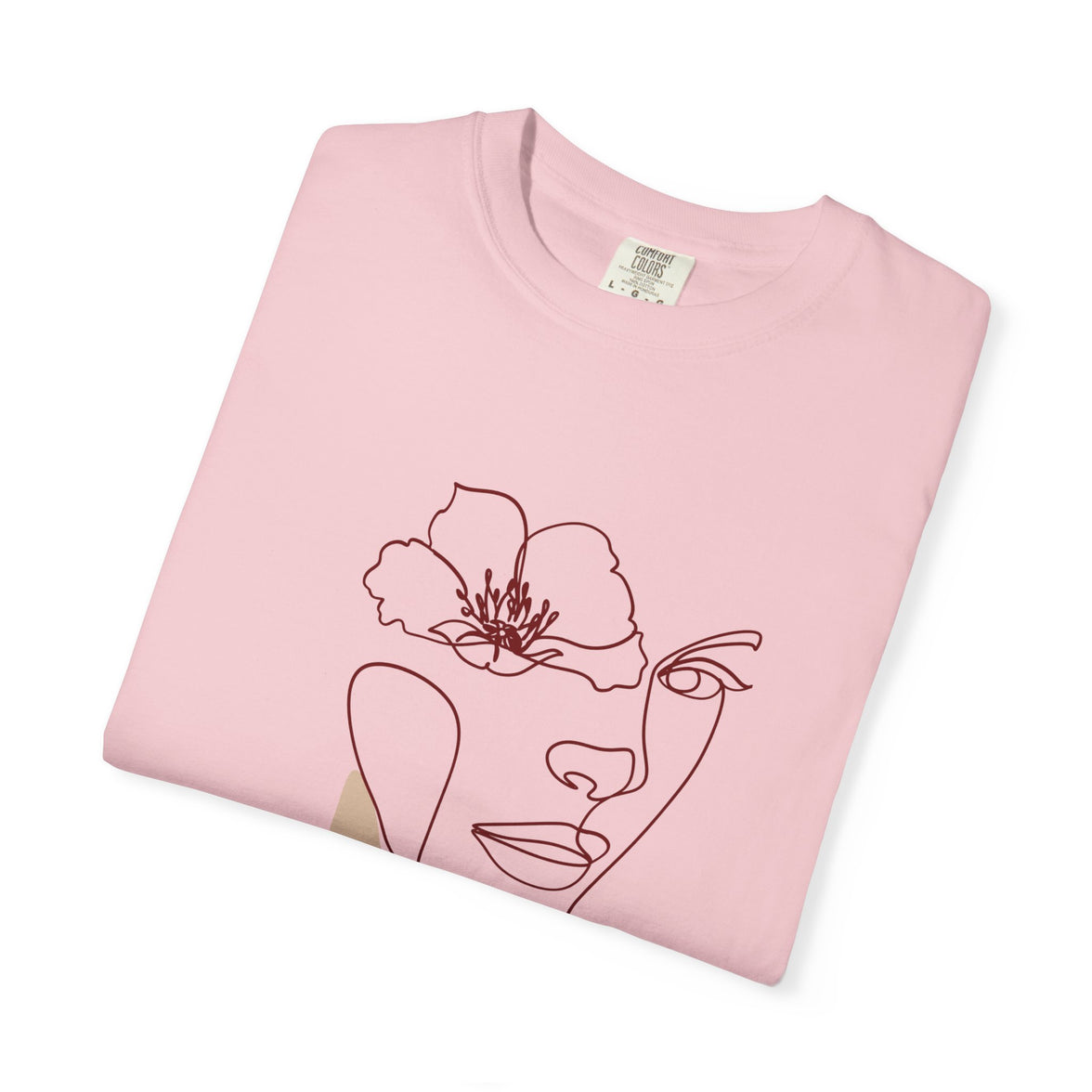 The Venus Tee – Minimalist Feminine Line Art T-Shirt