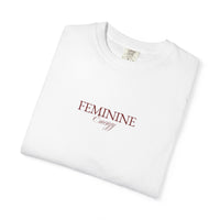 Feminine Energy Tee – Minimalist Cotton T-Shirt