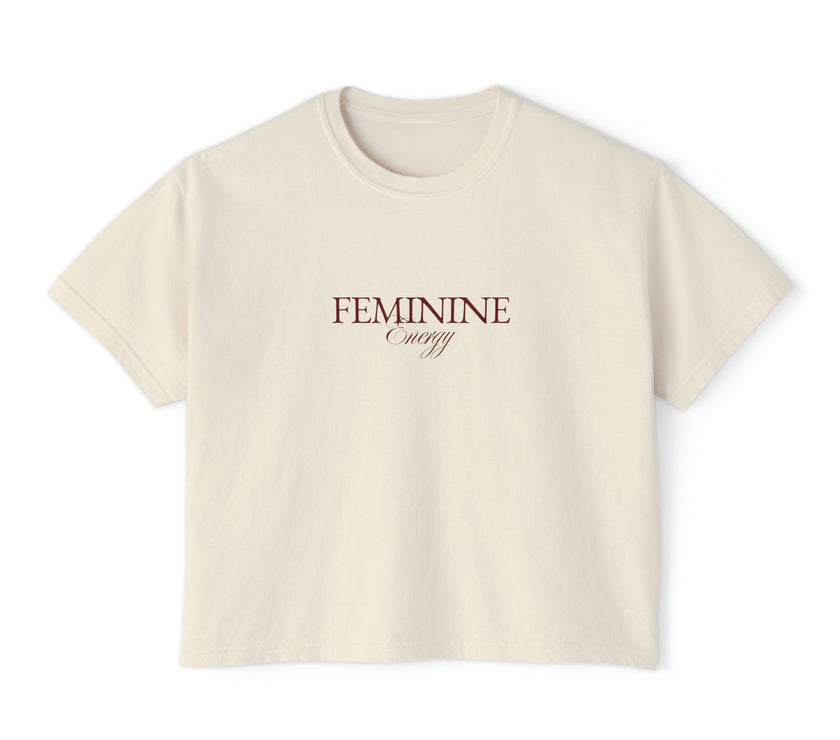 Feminine Energy Women's Boxy Tee
